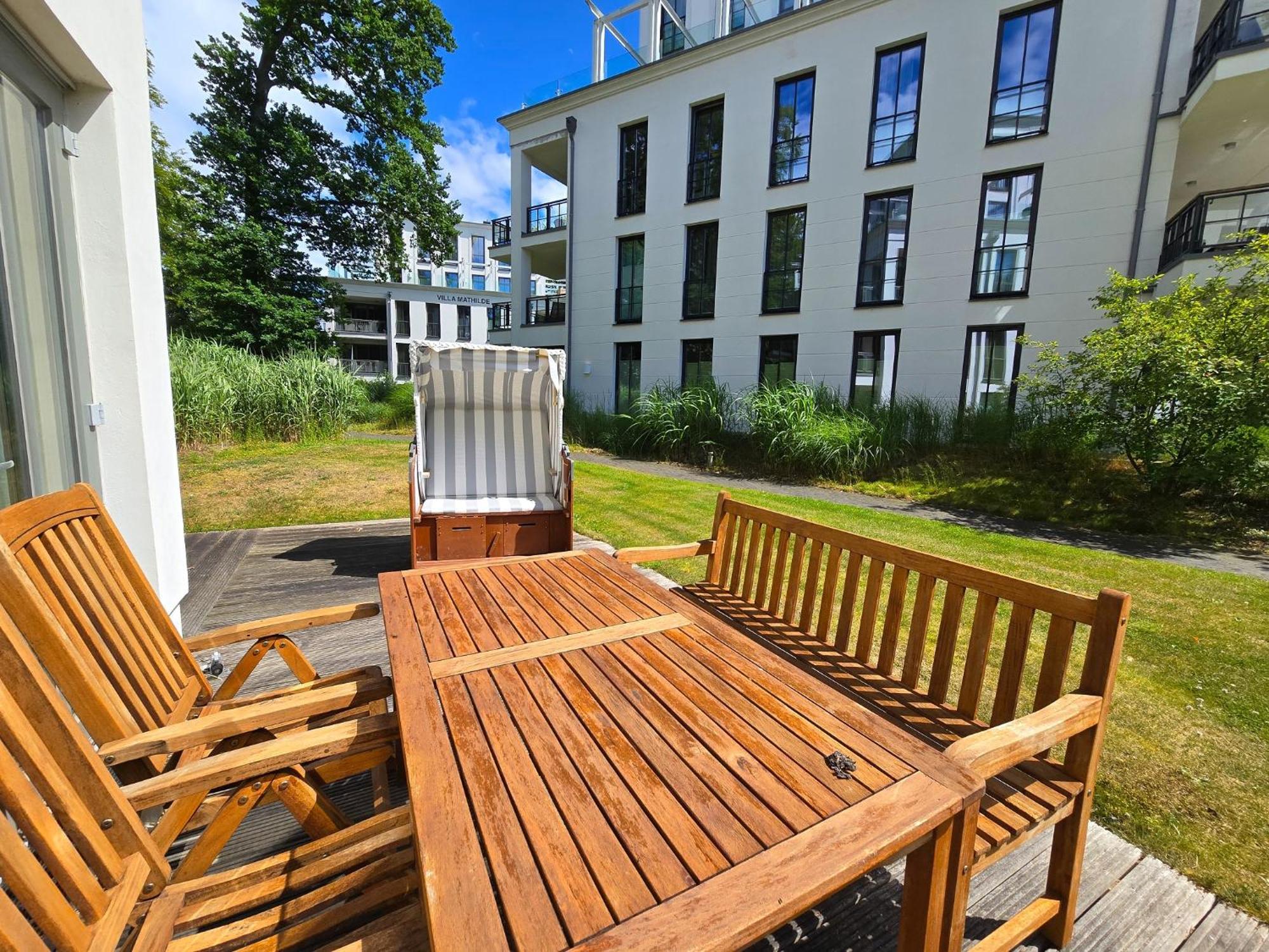 Strandvillen Binz - Ferienwohnung Mit 2 Schlafzimmern Und Terrasse Pva-01 Buitenkant foto