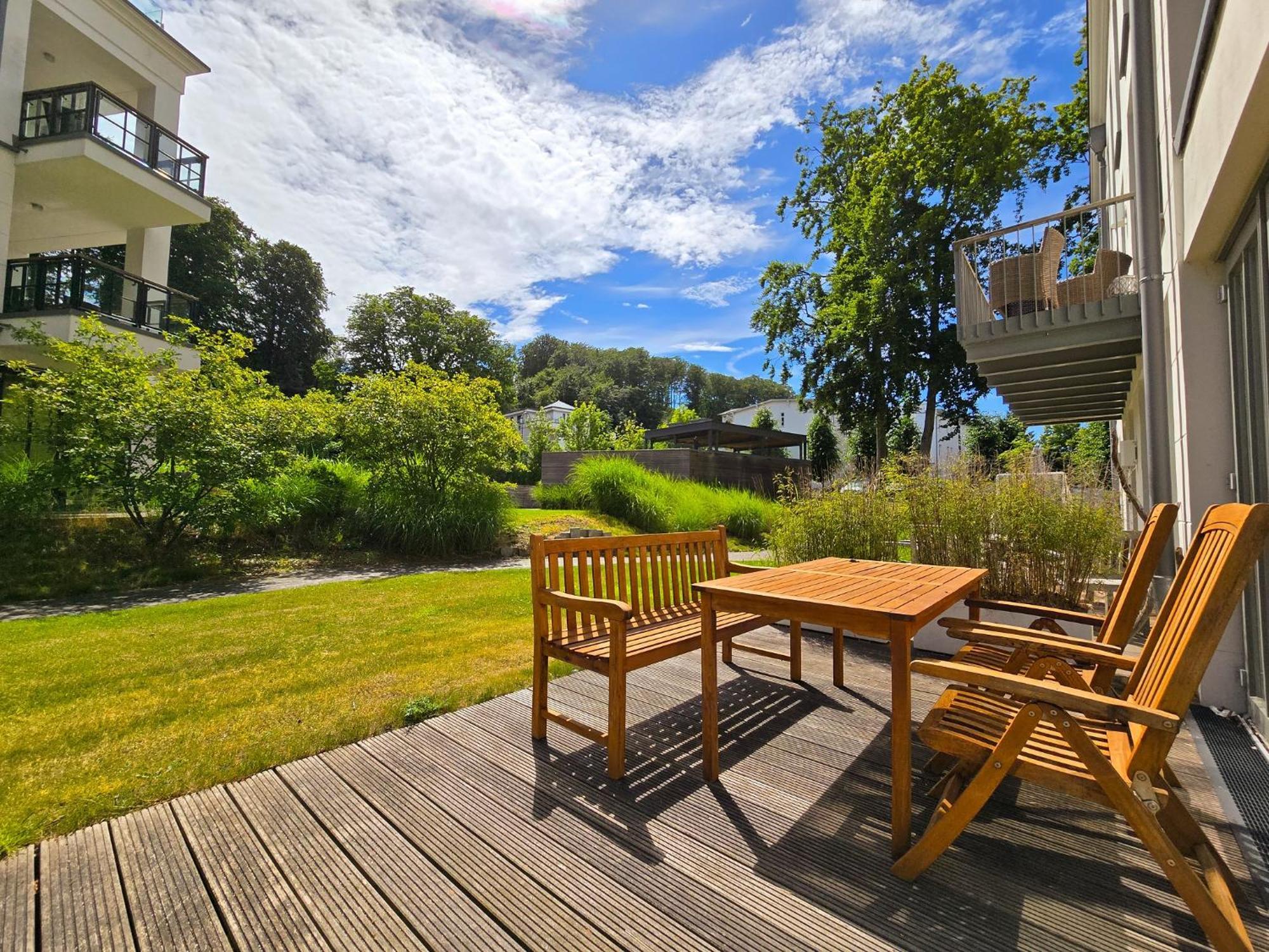 Strandvillen Binz - Ferienwohnung Mit 2 Schlafzimmern Und Terrasse Pva-01 Buitenkant foto